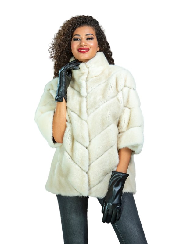 Жіноча норкова шуба 24-1980