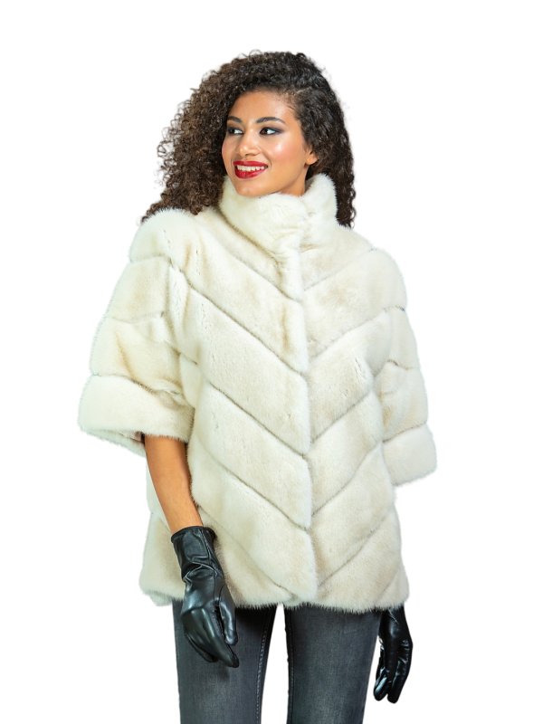 Жіноча норкова шуба 24-1980