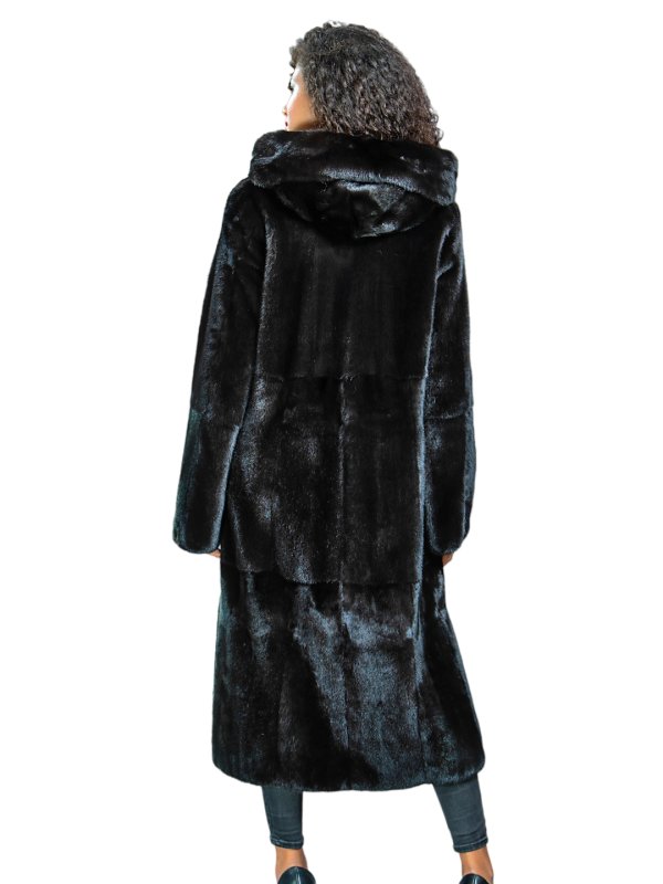 Женская норковая шуба 24-1951