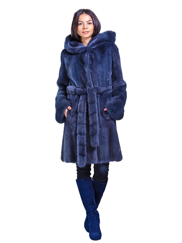 Жіноча норкова шуба 24-1884