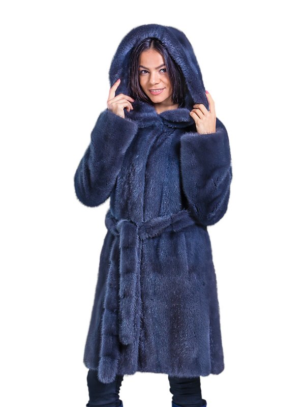 Жіноча норкова шуба 24-1884