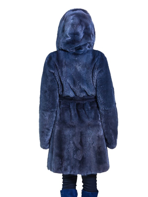 Жіноча норкова шуба 24-1884