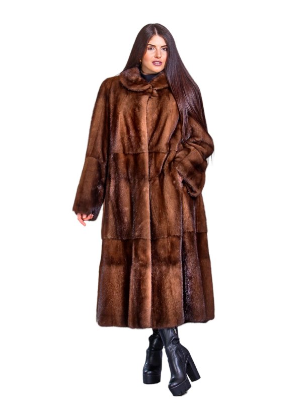 Жіноча норкова шуба 24-1806