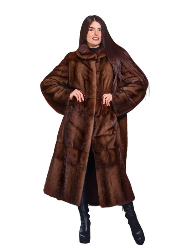 Жіноча норкова шуба 24-1806