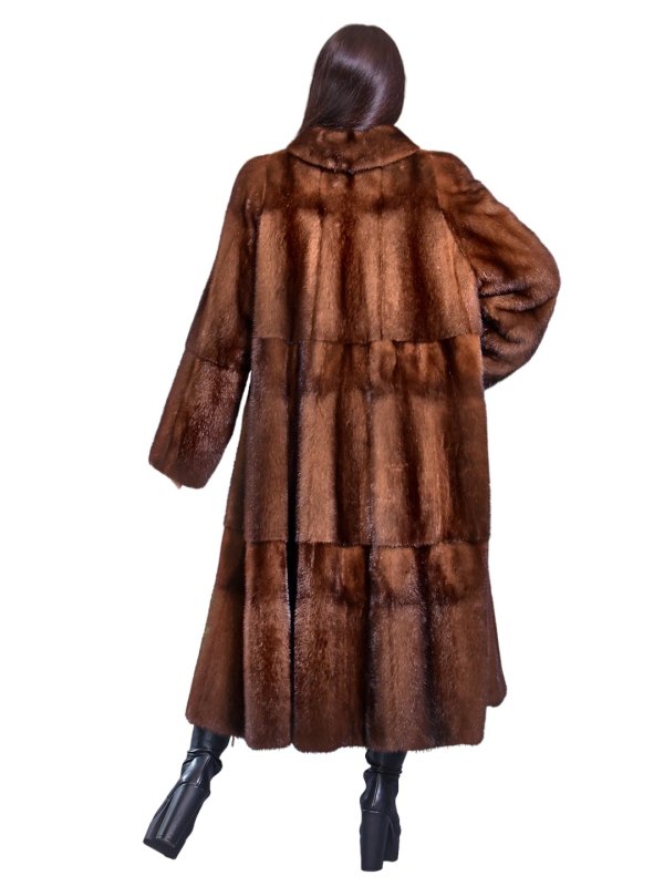 Жіноча норкова шуба 24-1806