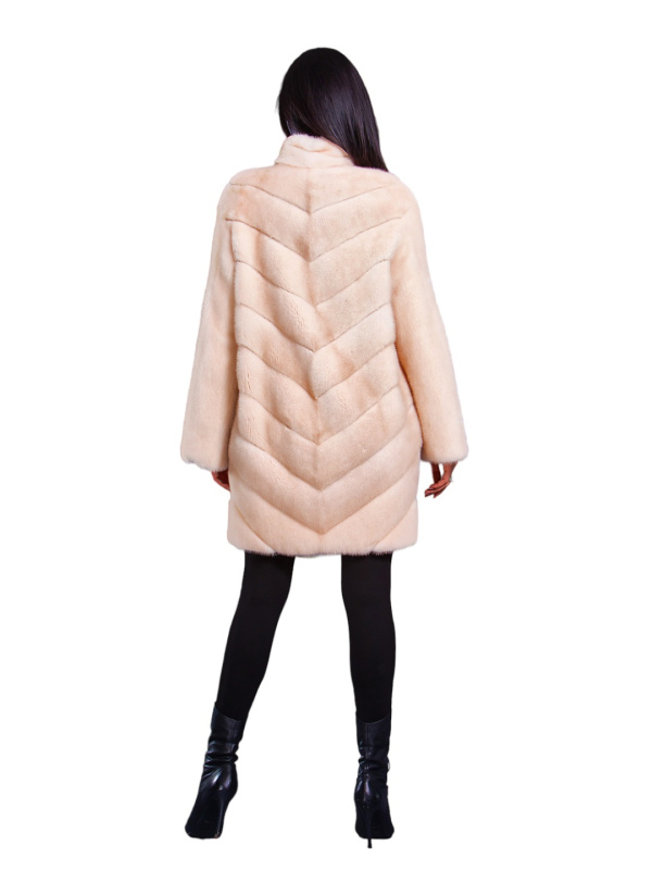 Жіноча норкова шуба 24-1794