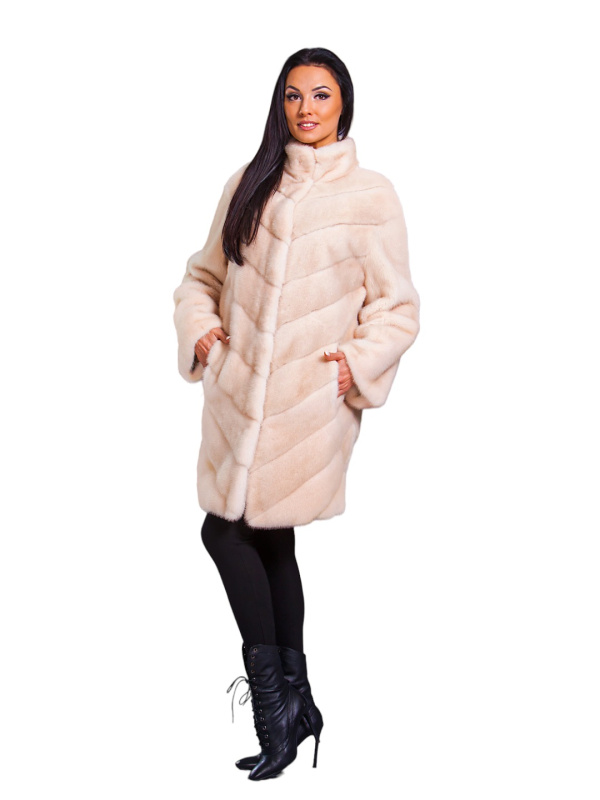 Жіноча норкова шуба 24-1794