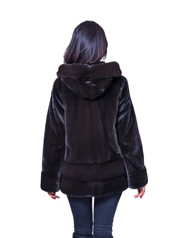 Жіноча норкова шуба 24-2098