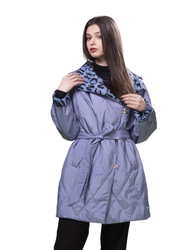 Куртка женская текстильная демисезонная 49-315