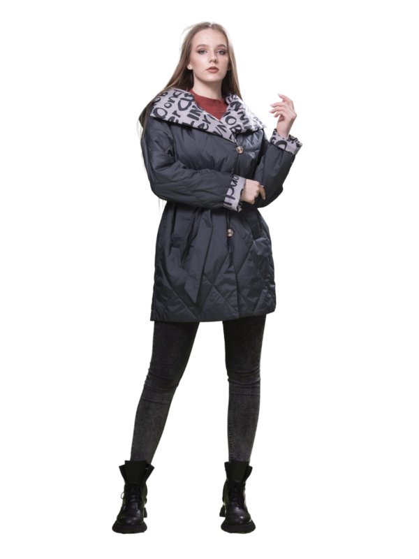 Куртка жіноча демісезонна текстильна 49-376