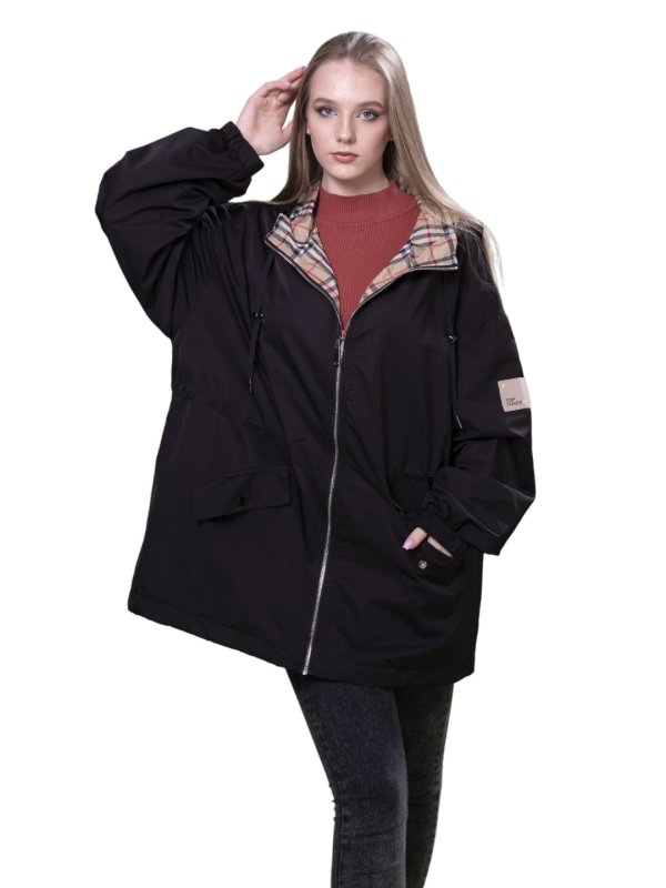 Куртка жіноча демісезонна текстильна 49-328