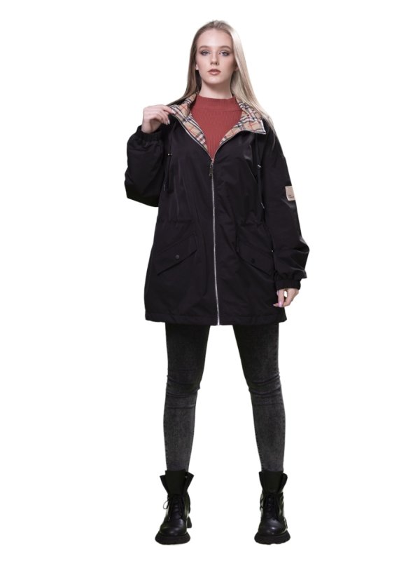 Куртка жіноча демісезонна текстильна 49-330