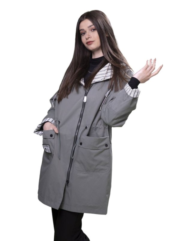 Куртка жіноча демісезонна текстильна 49-383