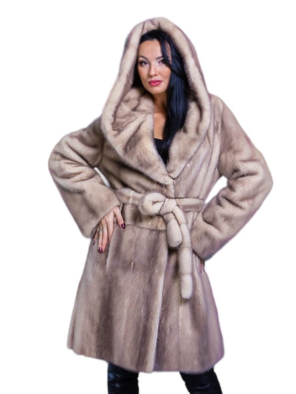 Жіноча норкова шуба 24-2118