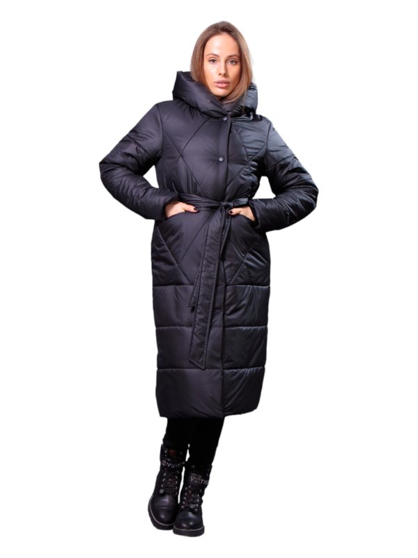 Розпродаж жіночих зимових пуховиків з натуральним чи штучним наповнювачем 36-1308