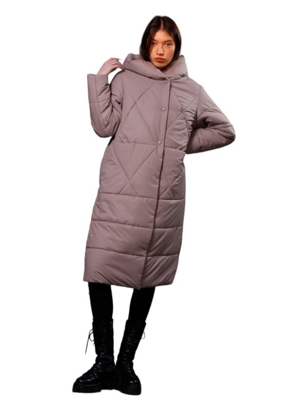 Распродажа женских зимних пуховиков с натуральным или искусственным наполнителем 36-1312