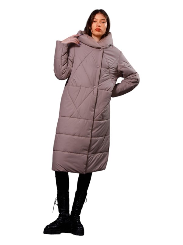 Распродажа женских зимних пуховиков с натуральным или искусственным наполнителем 36-1312