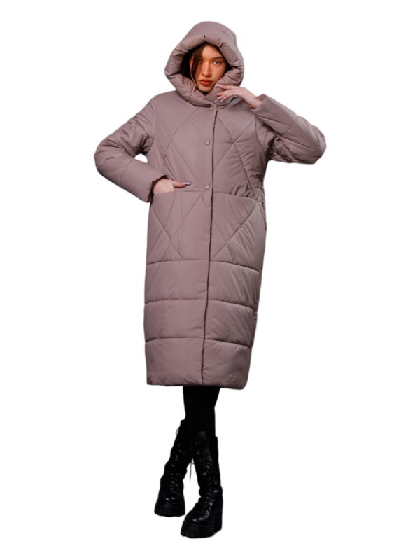 Распродажа женских зимних пуховиков с натуральным или искусственным наполнителем 36-1312