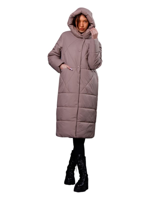 Распродажа женских зимних пуховиков с натуральным или искусственным наполнителем 36-1312