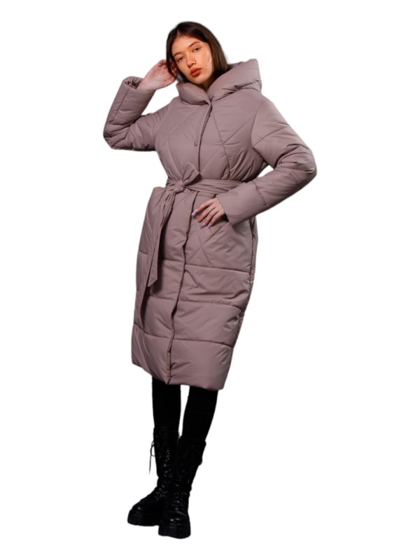 Распродажа женских зимних пуховиков с натуральным или искусственным наполнителем 36-1312