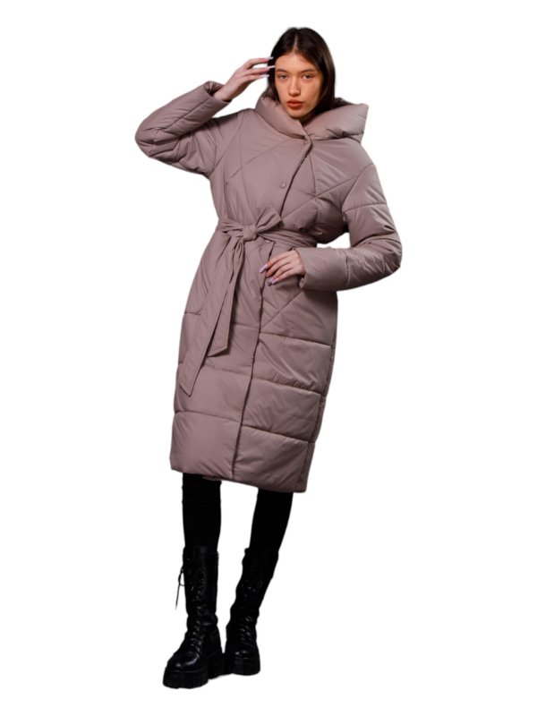 Распродажа женских зимних пуховиков с натуральным или искусственным наполнителем 36-1312