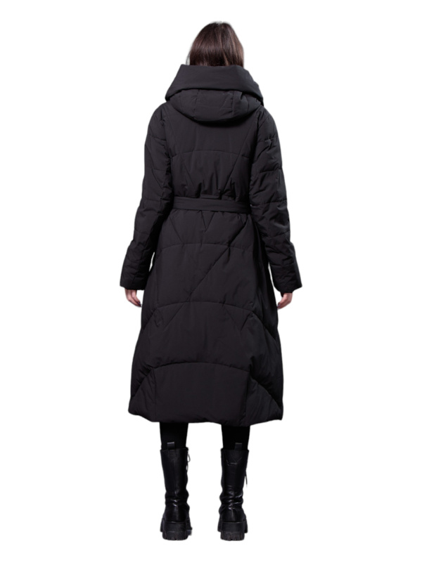 Жіночий зимовий пуховик з натуральним або штучним наповнювачем 36-1331