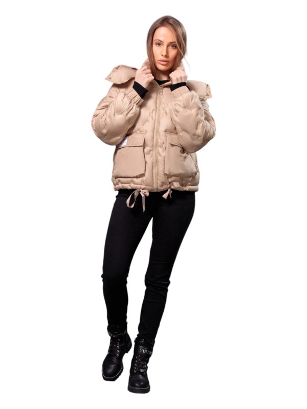 Куртка женская текстильная демисезонная 27-609