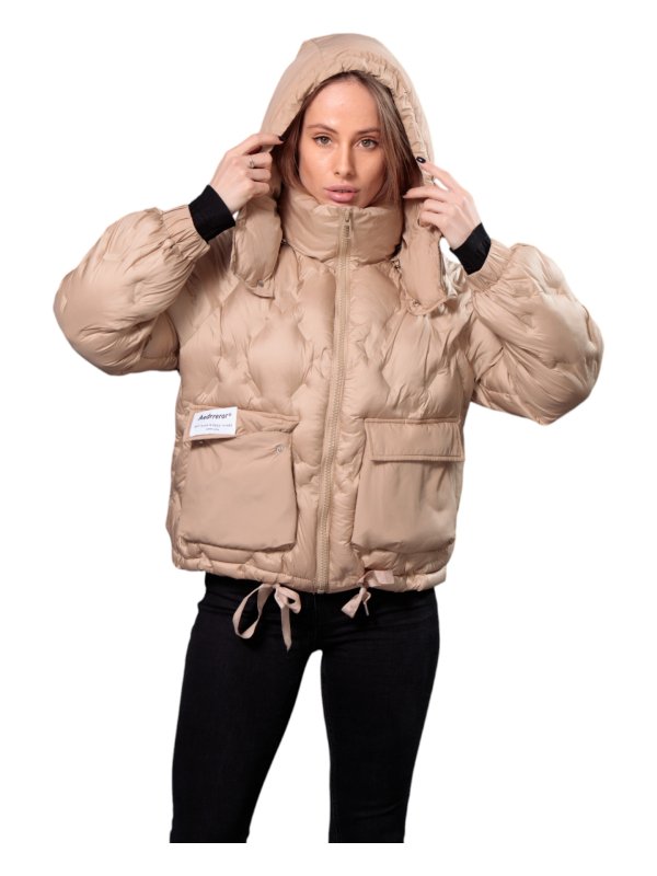 Куртка женская текстильная демисезонная 27-609