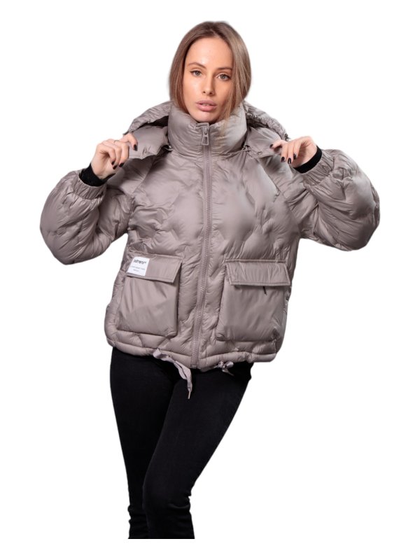 Куртка женская текстильная демисезонная 27-603