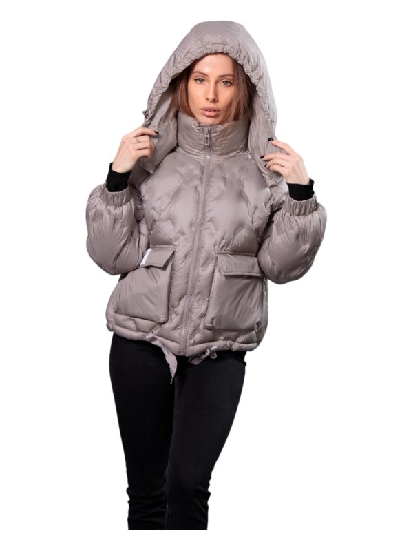 Куртка женская текстильная демисезонная 27-603