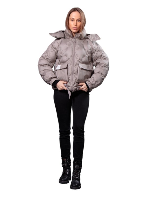 Куртка женская текстильная демисезонная 27-603