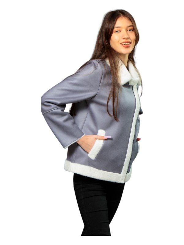 Куртка жіноча демісезонна з еко-шкіри 47-61