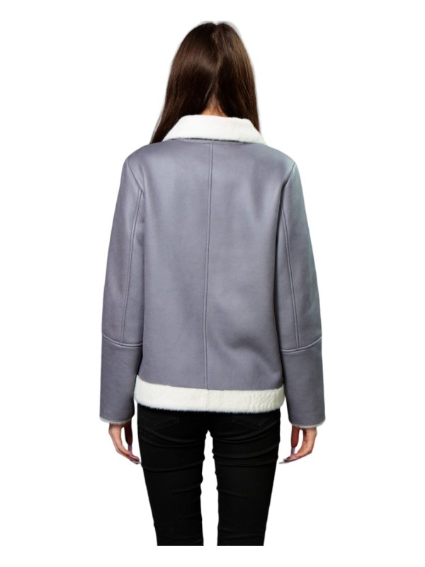 Куртка жіноча демісезонна з еко-шкіри 47-61