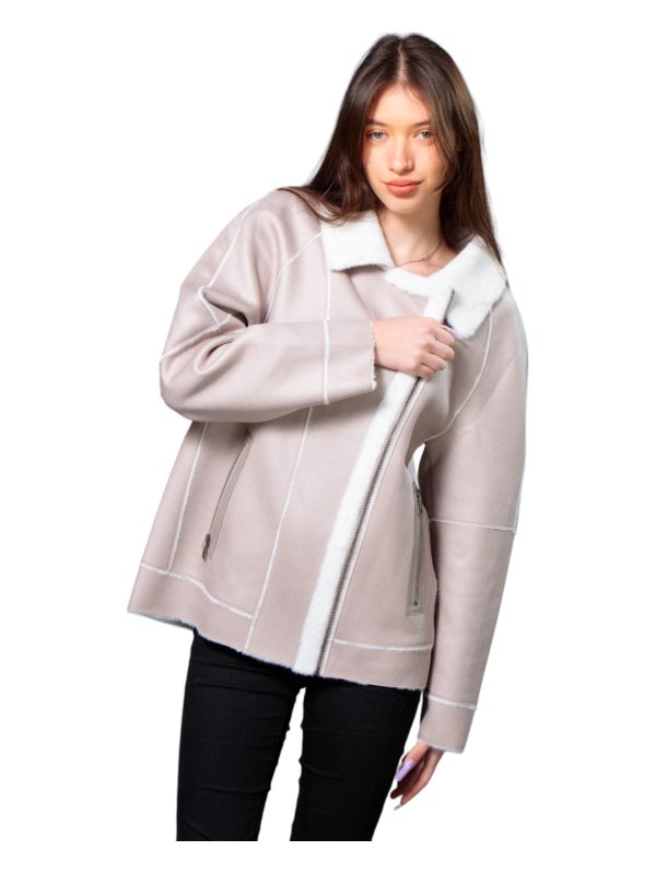 Куртка жіноча демісезонна з еко-шкіри 47-47