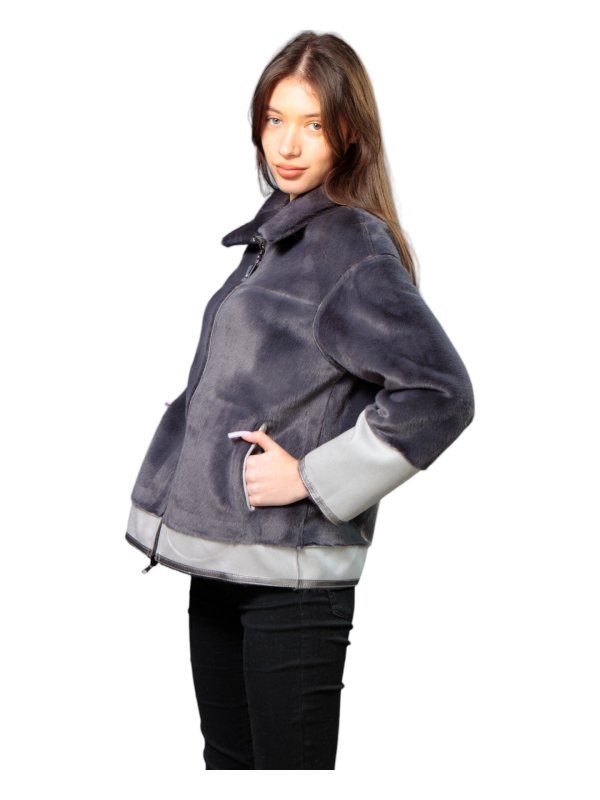Куртка жіноча демісезонна з еко-шкіри 47-43