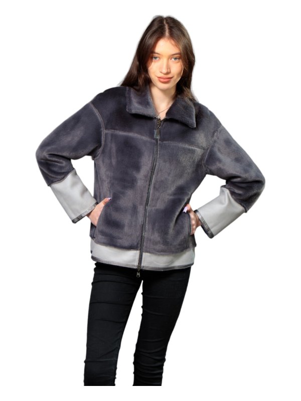 Куртка жіноча демісезонна з еко-шкіри 47-43