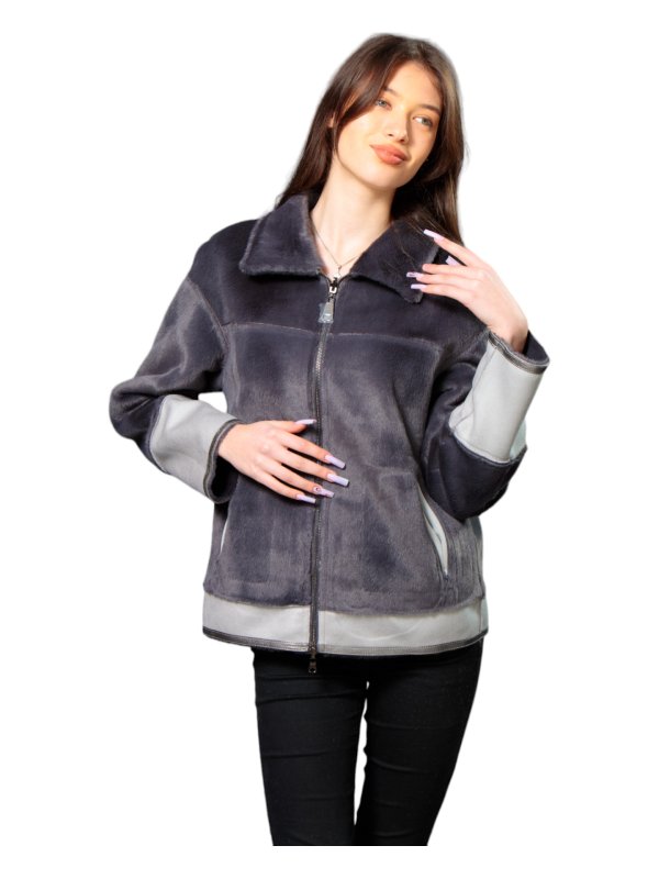 Куртка жіноча демісезонна з еко-шкіри 47-43