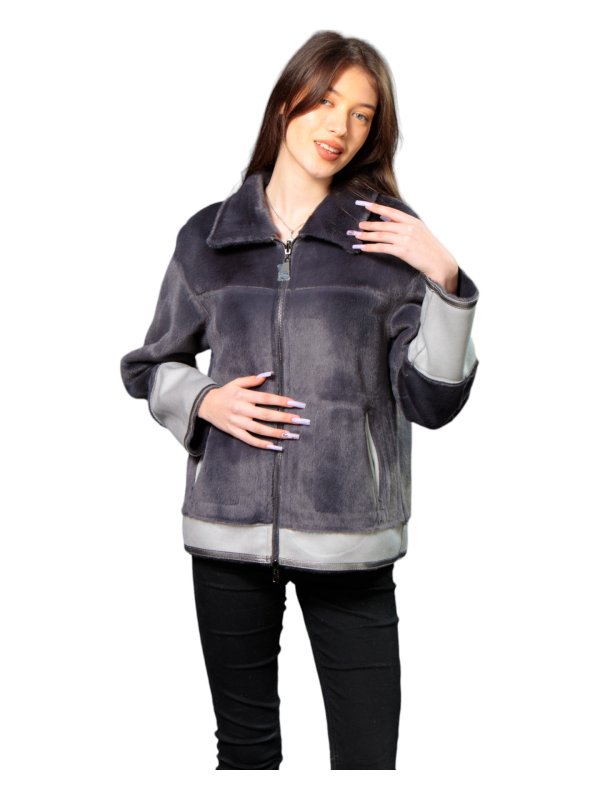 Куртка жіноча демісезонна з еко-шкіри 47-43