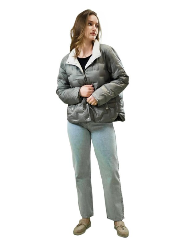 Куртка женская текстильная демисезонная 27-717