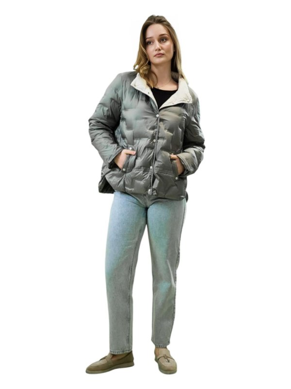 Куртка женская текстильная демисезонная 27-717