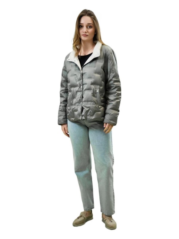 Куртка женская текстильная демисезонная 27-717