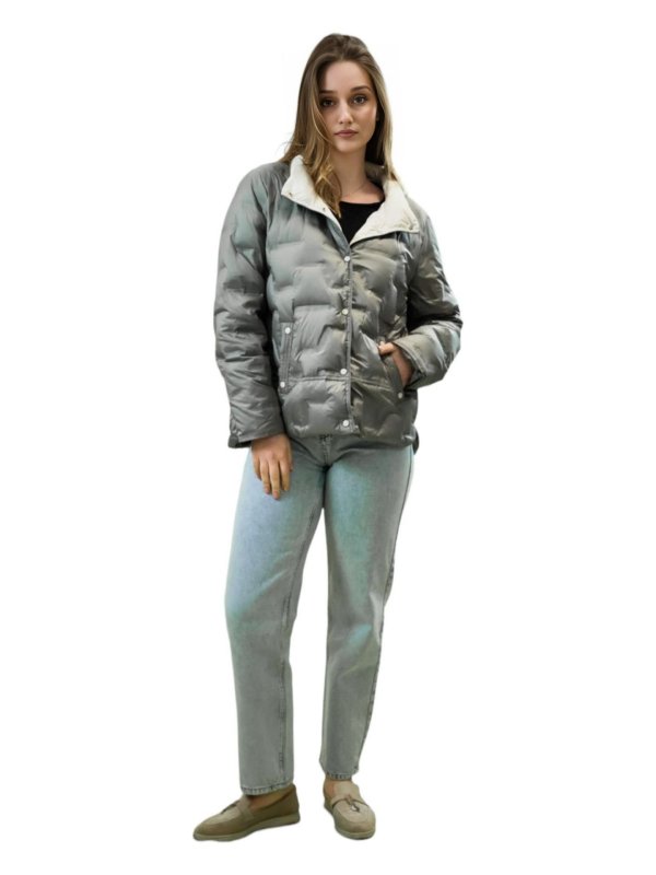 Куртка женская текстильная демисезонная 27-717