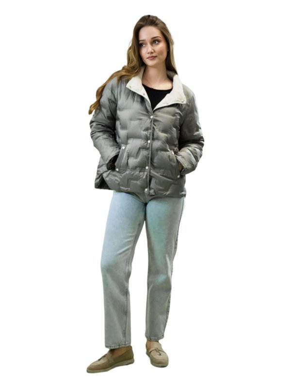 Куртка женская текстильная демисезонная 27-717