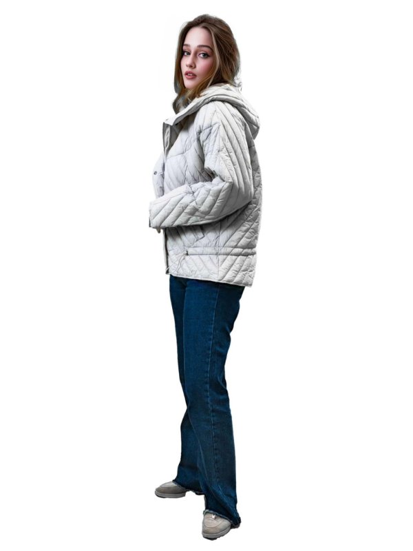 Куртка женская текстильная демисезонная 27-688