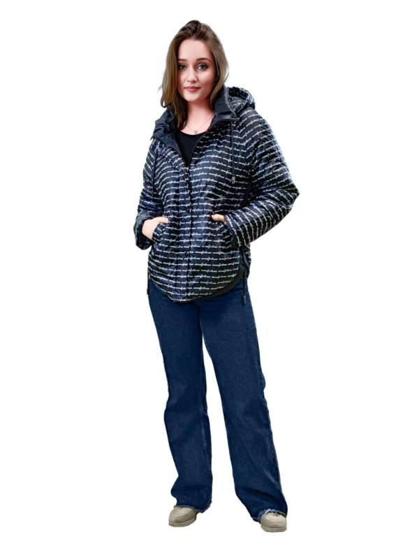 Куртка жіноча демісезонна текстильна 27-693