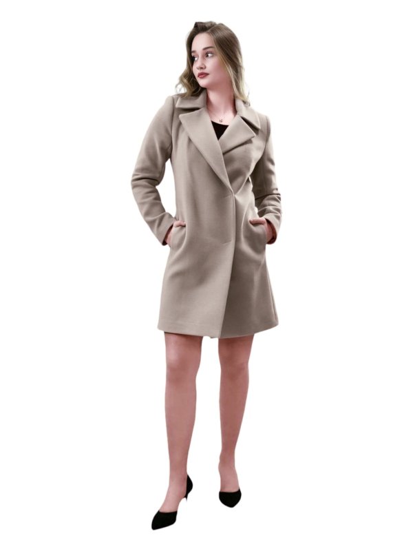 Пальто жіноче демісезонне 12-1020