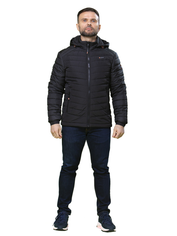 Чоловіча демісезонна куртка з текстилю
27-616