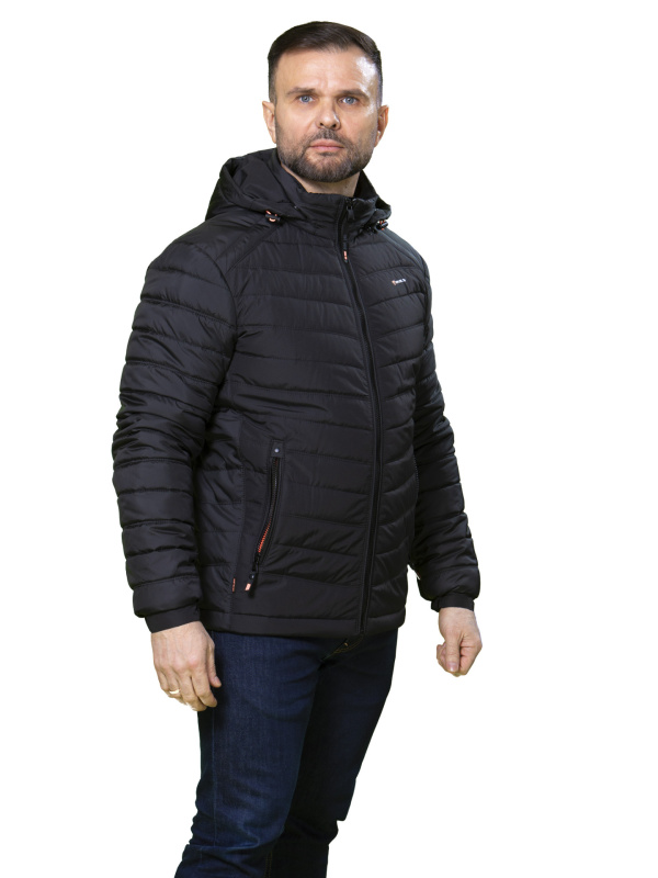 Чоловіча демісезонна куртка з текстилю
27-616