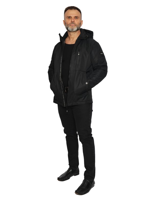 Чоловіча демісезонна куртка з текстилю
27-630