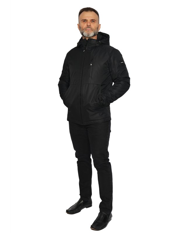 Чоловіча демісезонна куртка з текстилю
27-630